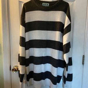 3XL striped sweater